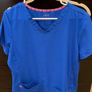 Heart and soul scrub top